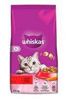 Whiskas Dry s hovězím masem 3,8kg