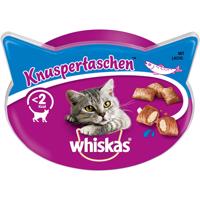 Whiskas křupavé taštičky s lososem 8 x 60 g