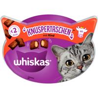 Whiskas Křupavé taštičky  - Výhodné balení: Hovězí (6 x 60 g)