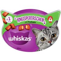 Whiskas Křupavé taštičky  - Výhodné balení: Krůtí (6 x 60 g)