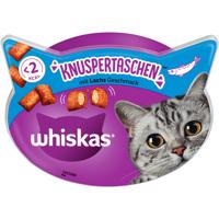 Whiskas Křupavé taštičky  - Výhodné balení: Losos (2 x 180 g)