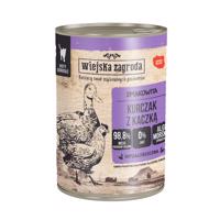 Wiejska Zagroda Cat 12× 400 g - Kitten krůtí s kuřecím