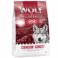 Wolf of Wilderness, 2 x 1 kg - 20 % sleva - Adult "Crimson Sunset" - jehněčí a kozí