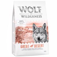 Wolf of Wilderness Adult "Great Desert" - krůta - 1 kg