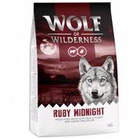 Wolf of Wilderness Adult "Ruby Midnight" - hovězí a králičí - bez obilovin - 5 kg