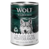 Wolf of Wilderness Adult "The Taste Of" 6 x 400 g - The Taste Of The Mediterranean