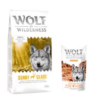 Wolf of Wilderness granule, 12 kg + Training “Explore the Wide Acres” zdarma -  Adult "Sunny Glade" - jelen 12 kg +  “Explore the Wide Acres” s kuřecím