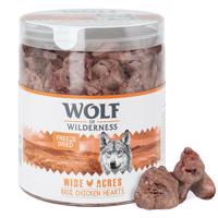 Wolf of Wilderness - RAW snack (mrazem sušený) - Kuřecí srdce (70 g)